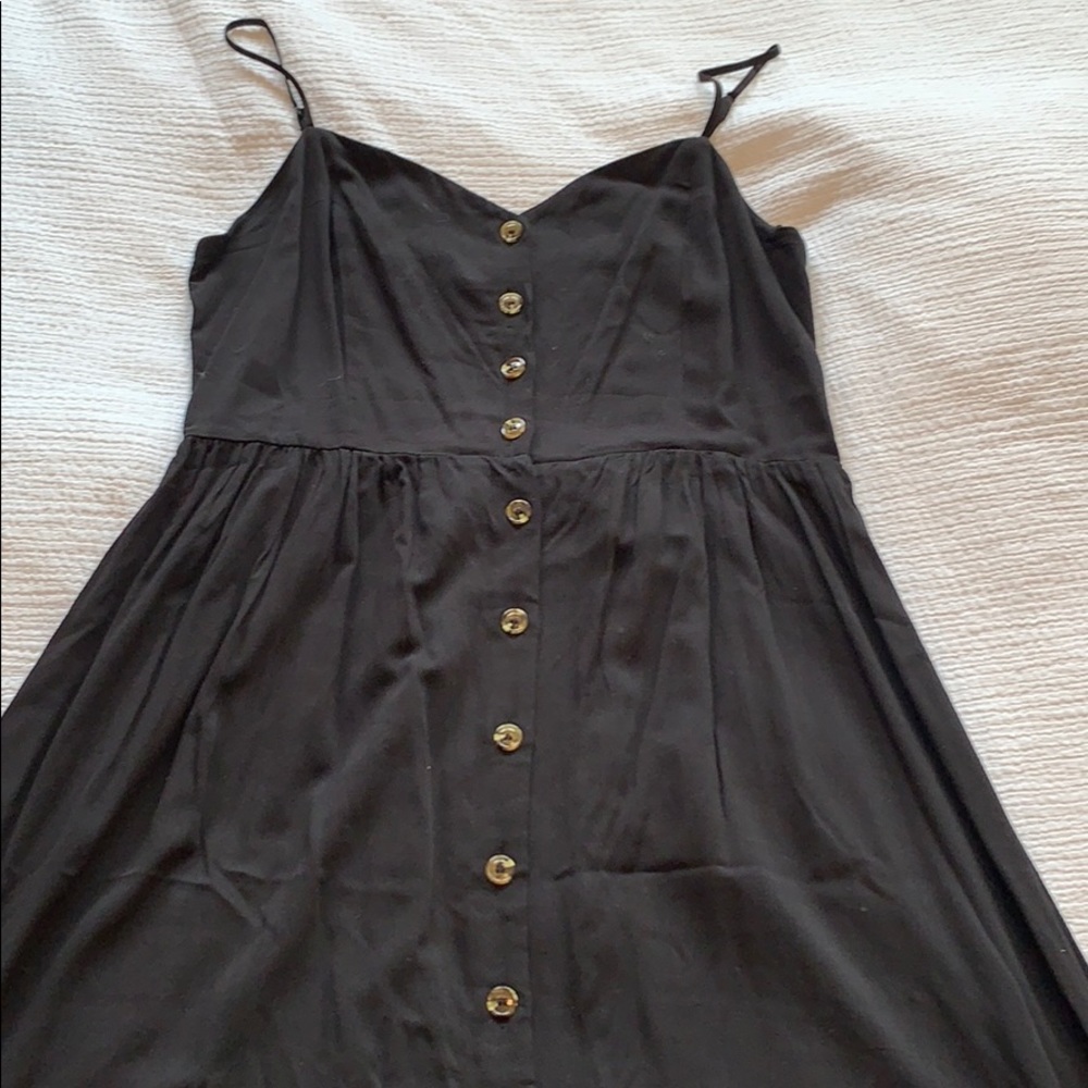 Long black dress